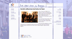 Desktop Screenshot of kultur-im-team.de